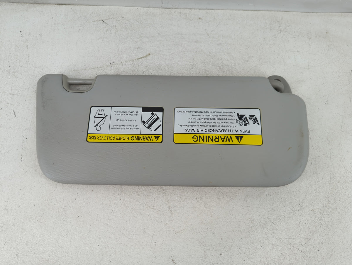 0 Sun Visor Shade Replacement Passenger Right Mirror Fits OEM Used Auto Parts - Oemusedautoparts1.com