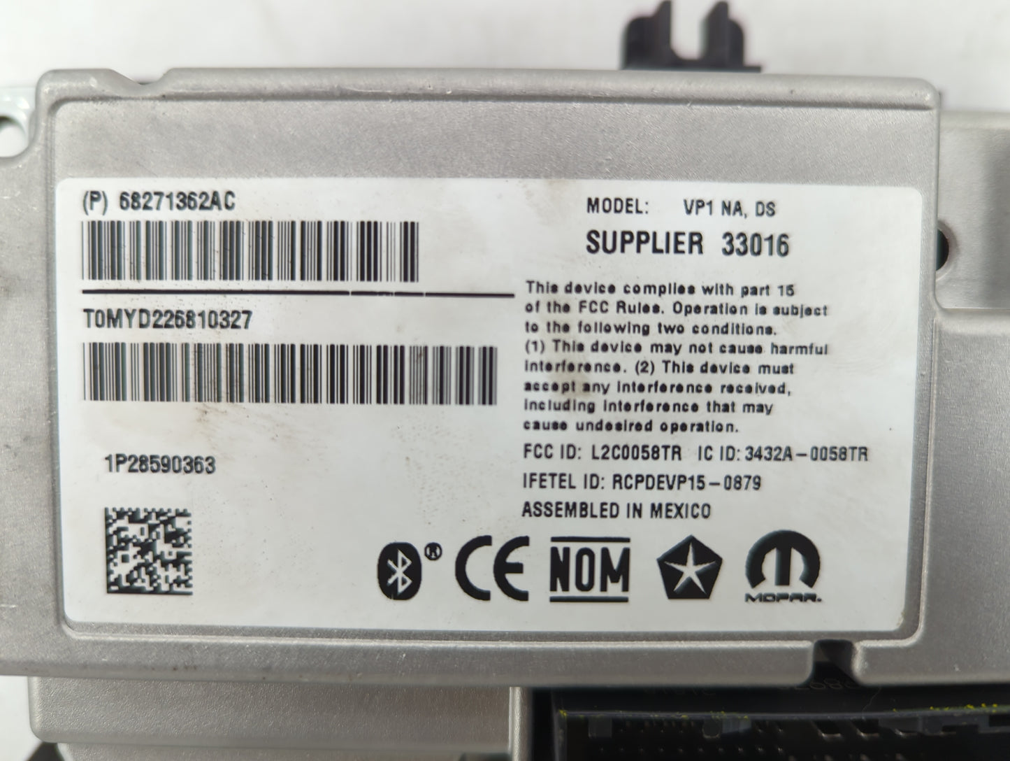 0 Radio AM FM Cd Player Receiver Replacement Fits Fits 217 2018 2019 2020 OEM Used Auto Parts - Oemusedautoparts1.com