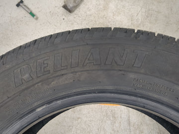 Used Tire 215/60R16 GOODYEAR RELIANT ALL-SEASON - Tread Depth 10/32