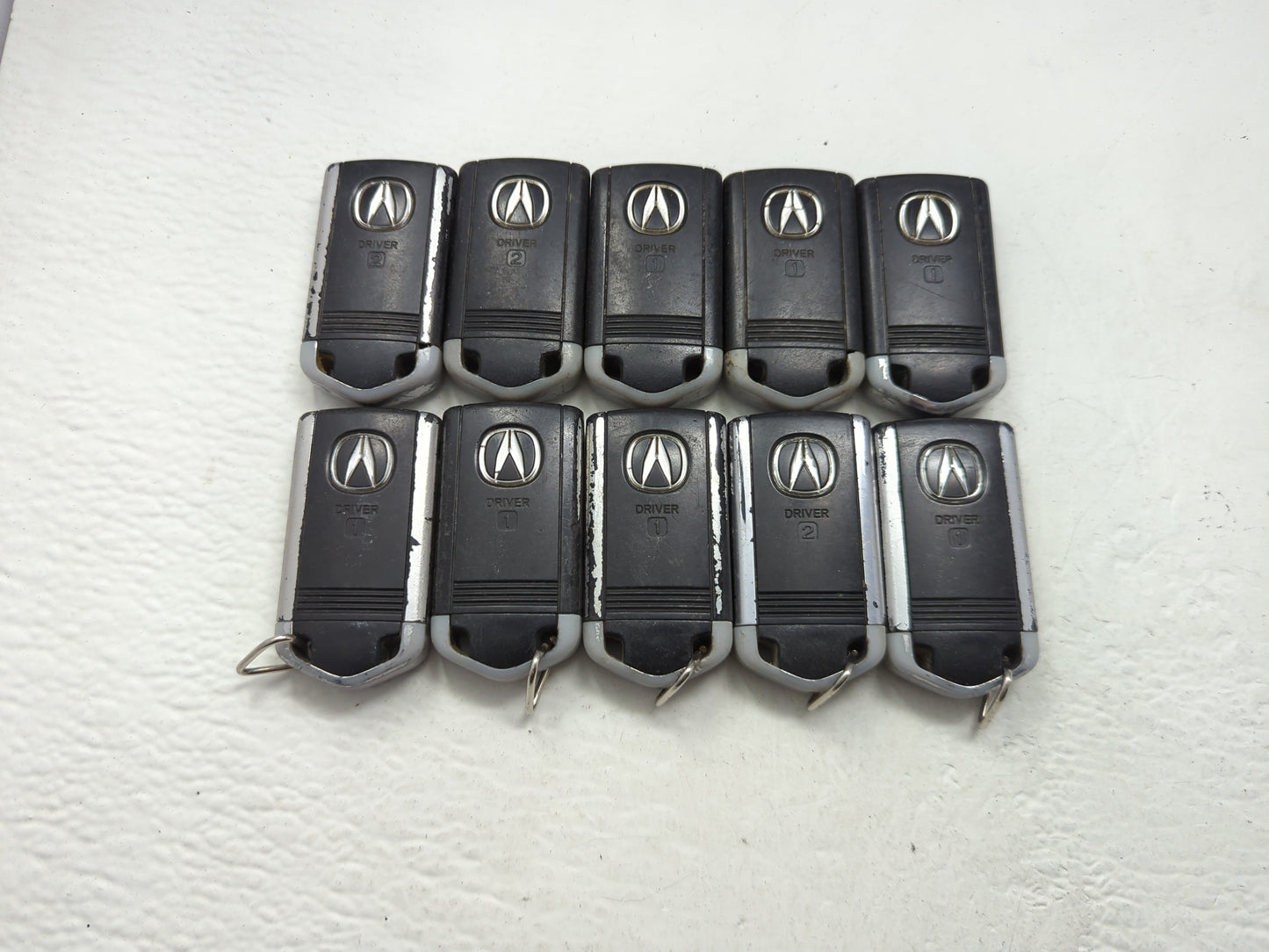 Lot of 10 Acura Keyless Entry Remote Fob MIXED FCC IDS MIXED PART - Oemusedautoparts1.com