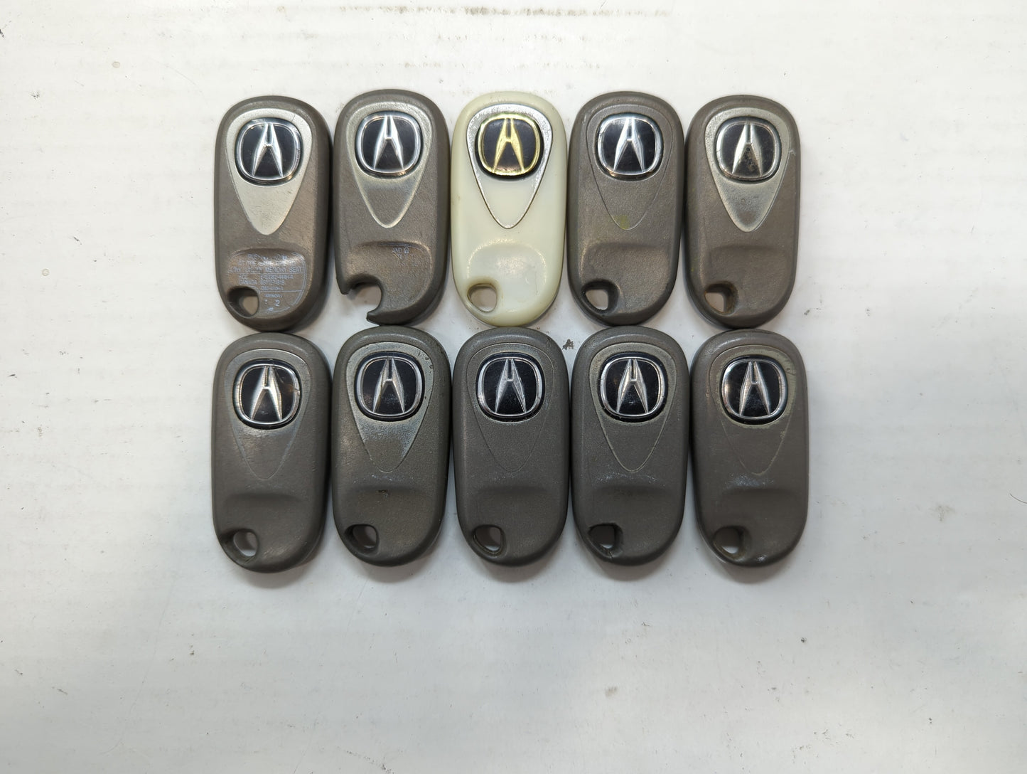 Lot of 10 Acura Keyless Entry Remote Fob E4EG8D-444H-A - Oemusedautoparts1.com
