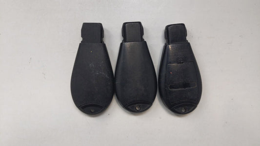Lot of 3 Aftermarket Keyless Entry Remote Fob MIXED FCC IDS MIXED PART
