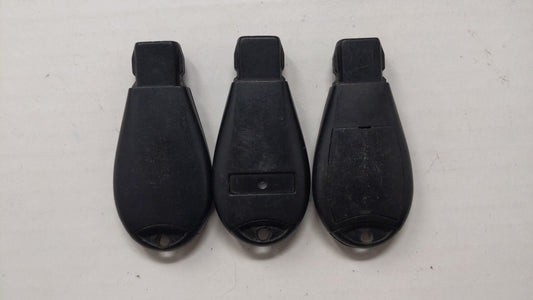 Lot of 3 Aftermarket Keyless Entry Remote Fob MIXED FCC IDS MIXED PART