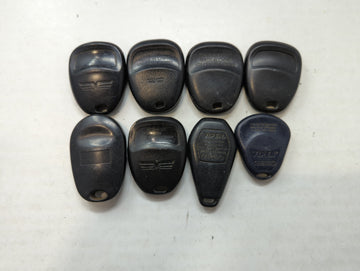 Lot of 10 Aftermarket Keyless Entry Remote Fob MIXED FCC IDS MIXED PART 563589