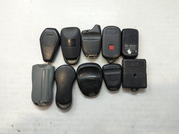 Lot of 10 Aftermarket Keyless Entry Remote Fob MIXED FCC IDS MIXED PART 563598