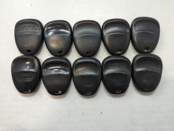 Lot of 10 Aftermarket Chevrolet Keyless Entry Remote Fob MIXED FCC IDS 559538