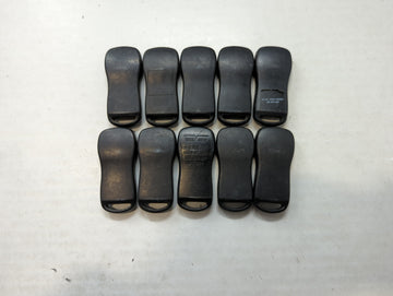 Lot of 10 Aftermarket Nissan Keyless Entry Remote Fob MIXED FCC IDS 559846