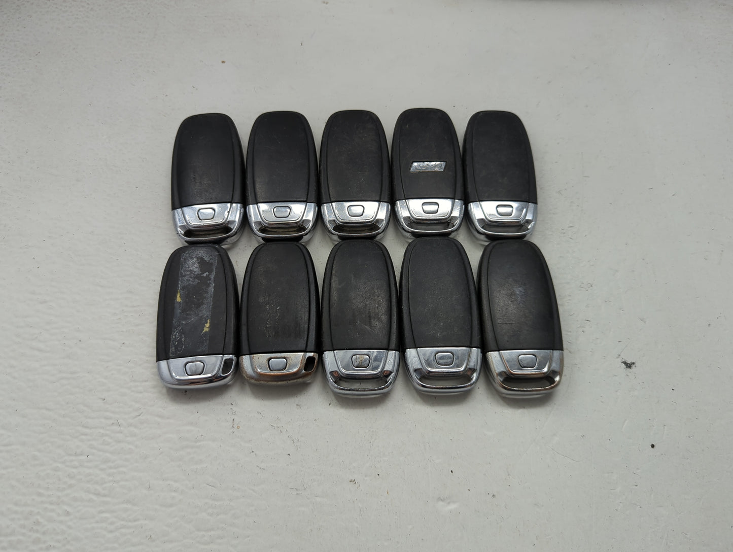 Lot of 10 Audi Keyless Entry Remote Fob MIXED FCC IDS 1473954 - Oemusedautoparts1.com