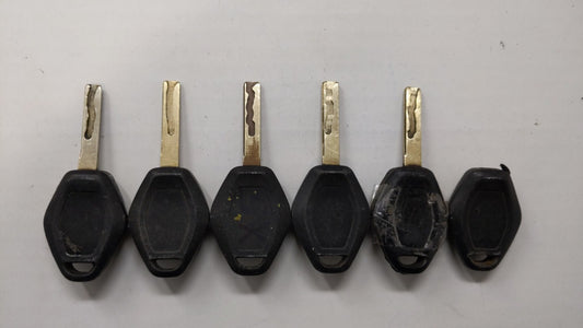 Lot of 6 Bmw Keyless Entry Remote Fob MIXED FCC IDS MIXED PART NUMBERS