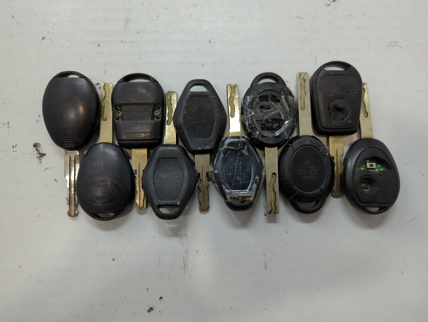 Lot of 10 Bmw Keyless Entry Remote Fob LX8 FZV MIXED PART NUMBERS - Oemusedautoparts1.com