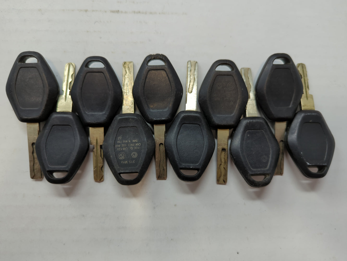 Lot of 10 Bmw Keyless Entry Remote Fob LX8FZV - Oemusedautoparts1.com