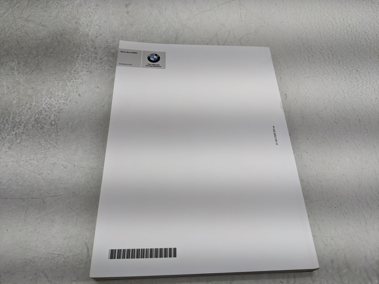 0 Bmw X5 Owners Manual Book Guide OEM Used Auto Parts - Oemusedautoparts1.com