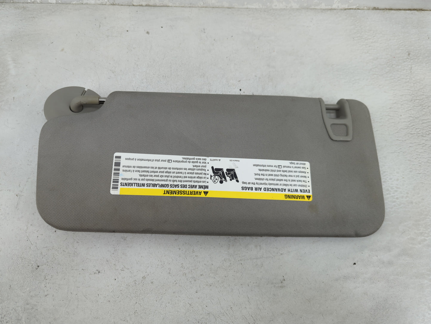 2008-2017 Buick Enclave Sun Visor Shade Replacement Passenger Right Mirror Fits OEM Used Auto Parts - Oemusedautoparts1.com