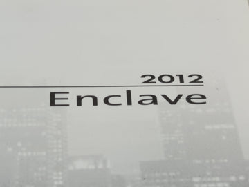 0 Buick Enclave Owners Manual Book Guide OEM Used Auto Parts