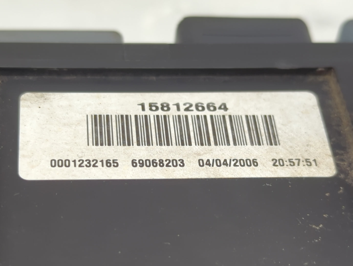 2006-2007 Buick Lucerne Fusebox Fuse Box Panel Relay Module Fits Fits 2006 2007 OEM Used Auto Parts - Oemusedautoparts1.com