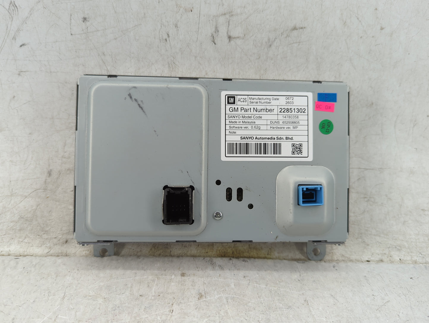 2012-2013 Buick Regal Information Display Screen - Oemusedautoparts1.com