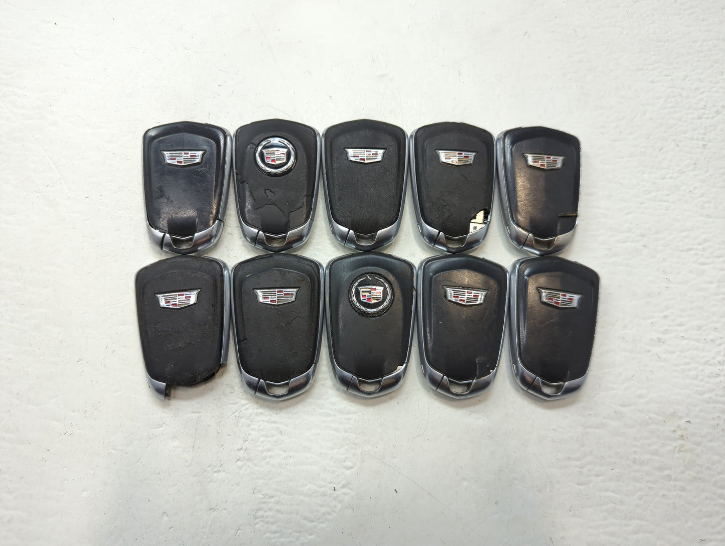 Lot of 10 Cadillac Keyless Entry Remote Fob HYQ2EB | HYQ2AB | HYQ2ES - Oemusedautoparts1.com
