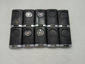 Lot of 10 Cadillac Keyless Entry Remote Fob MIXED FCC IDS MIXED PART