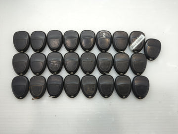 Lot of 25 Chevrolet Keyless Entry Remote Fob OUC60270 | OUC60221 |