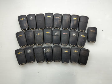 Lot of 25 Chevrolet Keyless Entry Remote Fob OHT01060512 | X32-GMHKG000
