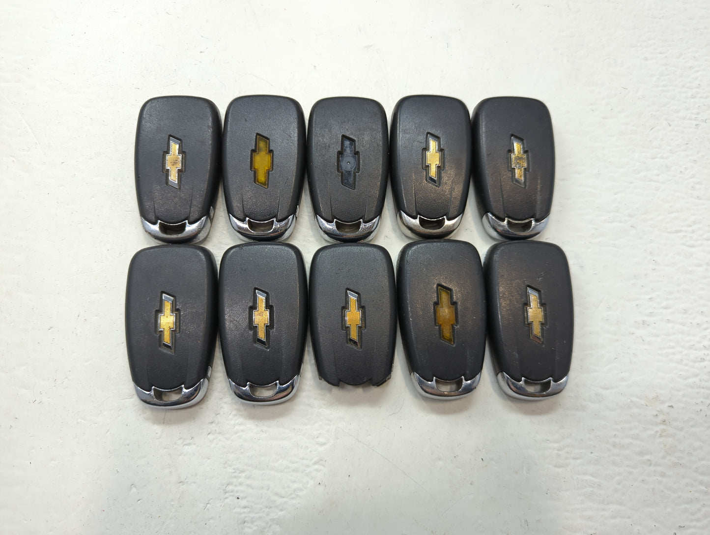 Lot of 10 Chevrolet Keyless Entry Remote Fob HYQ4EA | HYQ4AA MIXED PART - Oemusedautoparts1.com