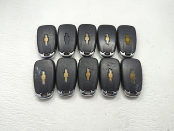 Lot of 10 Chevrolet Keyless Entry Remote Fob MIXED FCC IDS MIXED PART