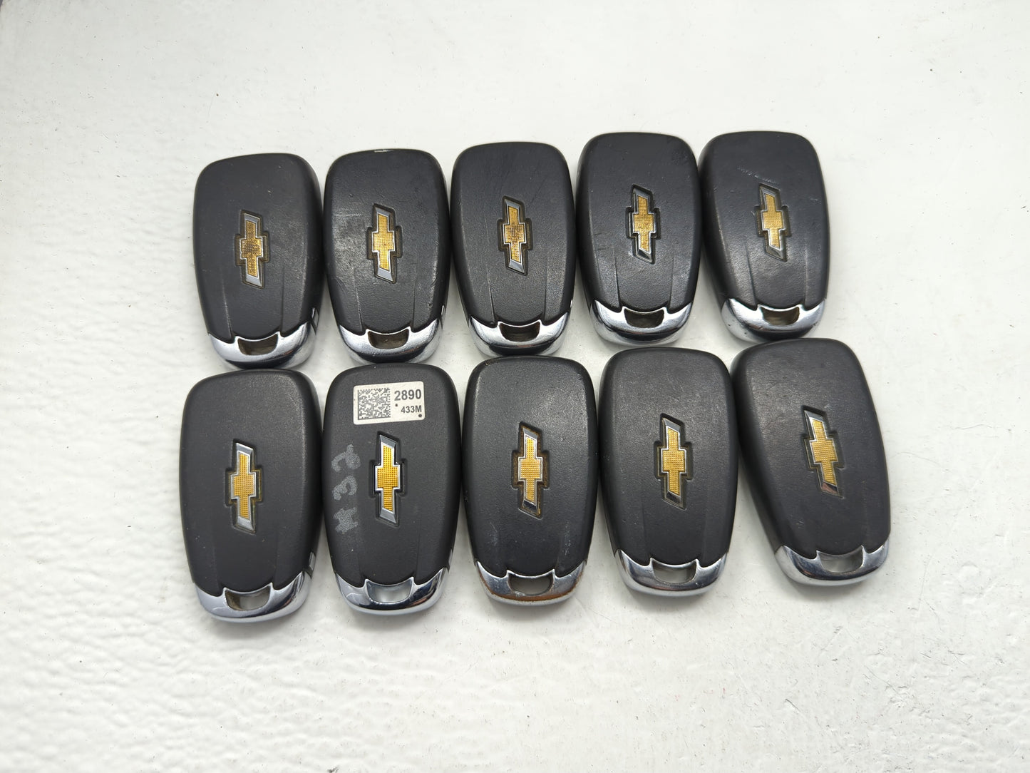 Lot of 10 Chevrolet Keyless Entry Remote Fob MIXED FCC IDS MIXED PART - Oemusedautoparts1.com