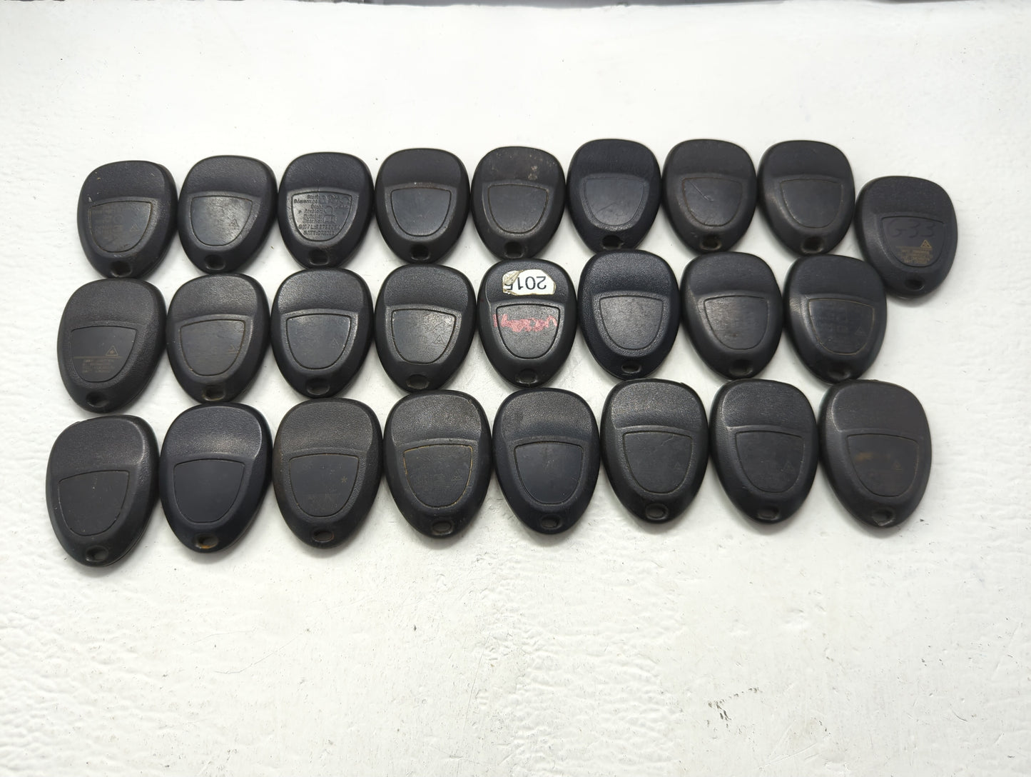 Lot of 25 Chevrolet Keyless Entry Remote Fob OUC60221 | OUC60270 | - Oemusedautoparts1.com