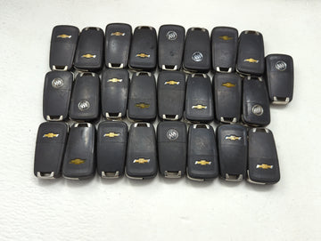 Lot of 25 Chevrolet Keyless Entry Remote Fob AVL-B01T1AC MIXED PART