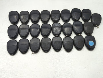 Lot of 25 Chevrolet Keyless Entry Remote Fob MIXED FCC IDS MIXED PART
