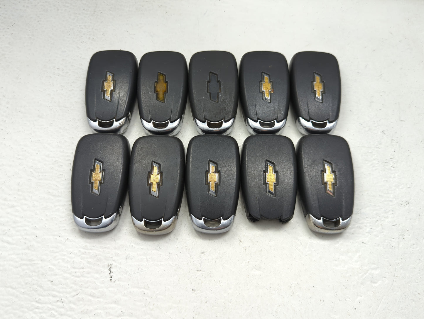 Lot of 10 Chevrolet Keyless Entry Remote Fob HYQ4EA MIXED PART NUMBERS - Oemusedautoparts1.com