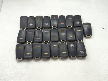 Lot of 25 Chevrolet Keyless Entry Remote Fob MIXED FCC IDS MIXED PART 1476724