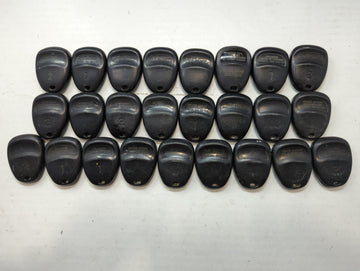 Lot of 25 Chevrolet Keyless Entry Remote Fob MIXED FCC IDS MIXED PART