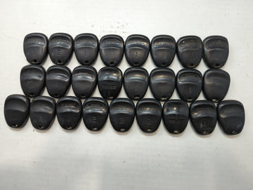 Lot of 25 Chevrolet Keyless Entry Remote Fob MIXED FCC IDS MIXED PART