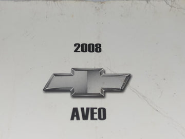 0 Chevrolet Aveo Owners Manual Book Guide OEM Used Auto Parts