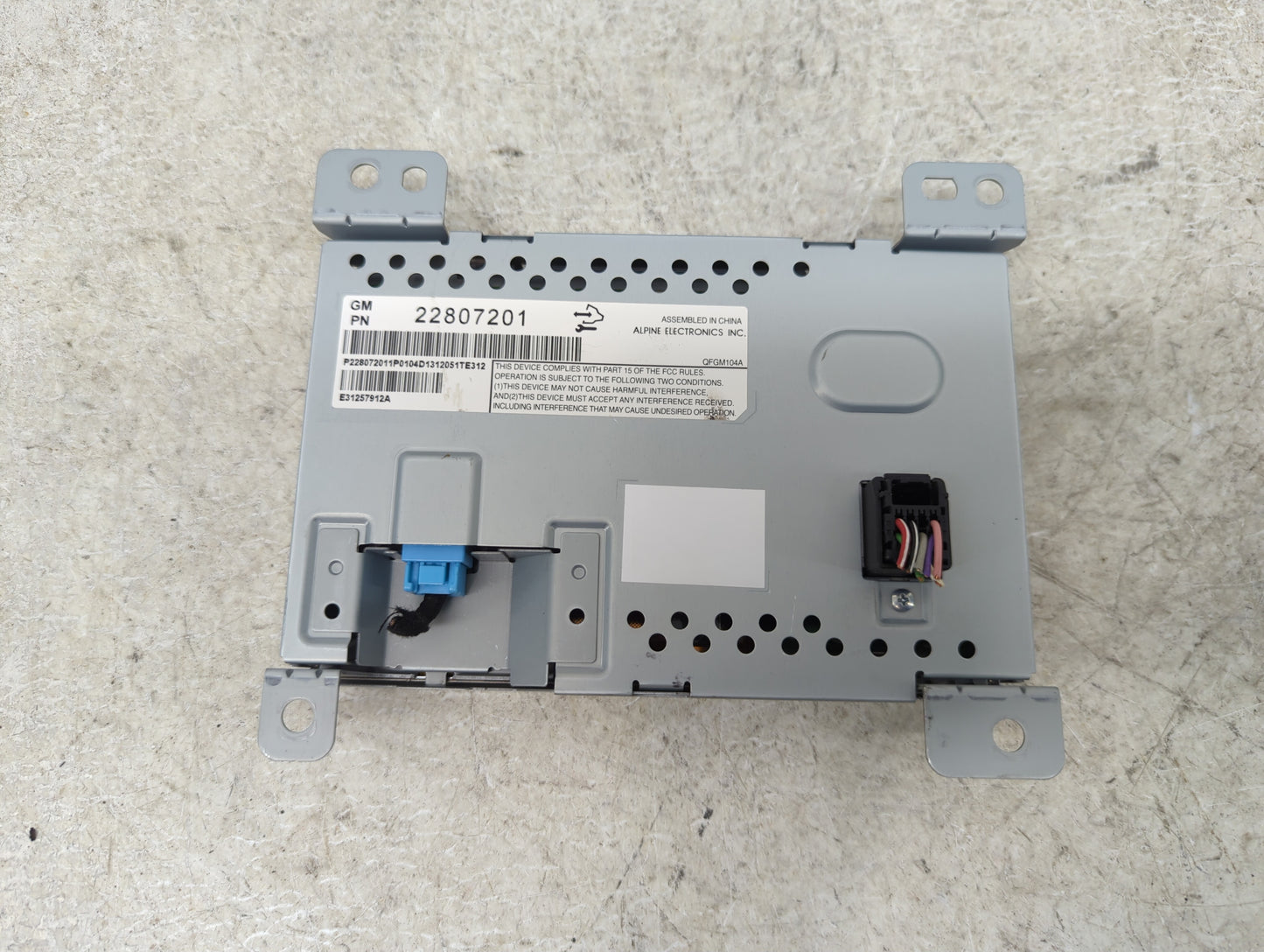2012-2017 Chevrolet Equinox Information Display Screen - Oemusedautoparts1.com