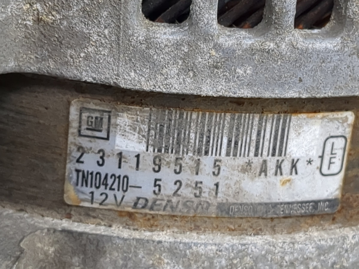 2013-2017 Chevrolet Equinox Alternator Replacement Generator Charging Assembly Engine OEM Fits Fits 2013 2014 2015 2016 2017