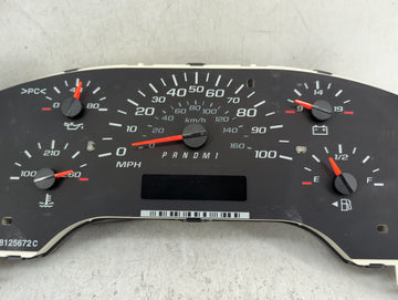0 Chevrolet Express 3500 Van Instrument Cluster Speedometer Gauges Fits Fits 212 OEM Used Auto Parts