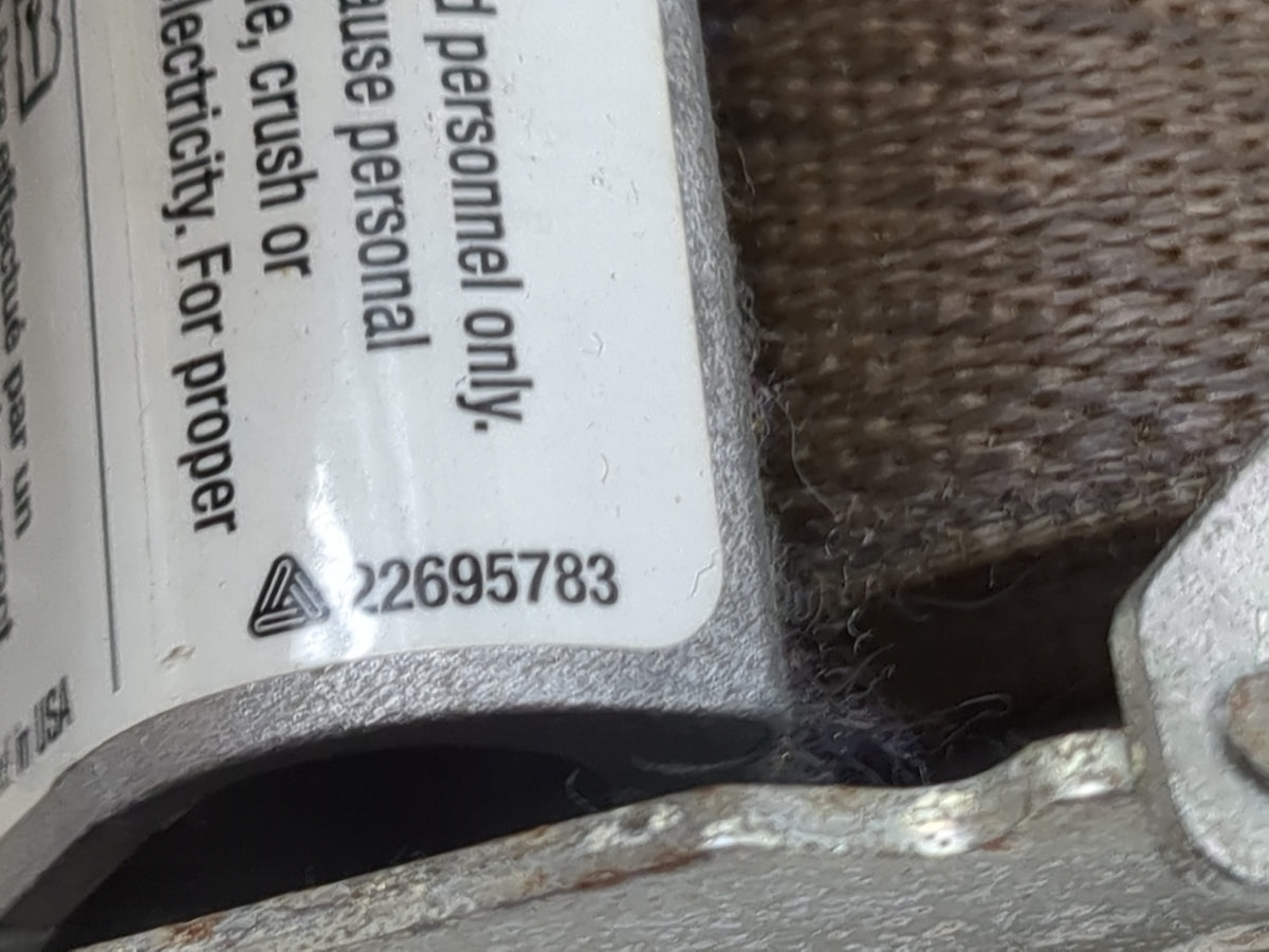 2006-2008 Chevrolet Hhr Passenger Front Seatbelt Retractor 5026578 - Oemusedautoparts1.com