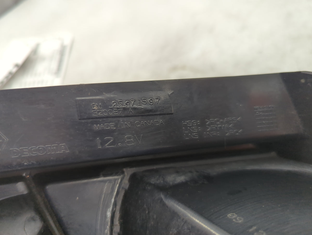 2006-2016 Chevrolet Impala Tail Light Assembly Driver Left OEM Fits Fits 2006 2007 2008 2009 2010 2011 2012 2013 2014 2015 2