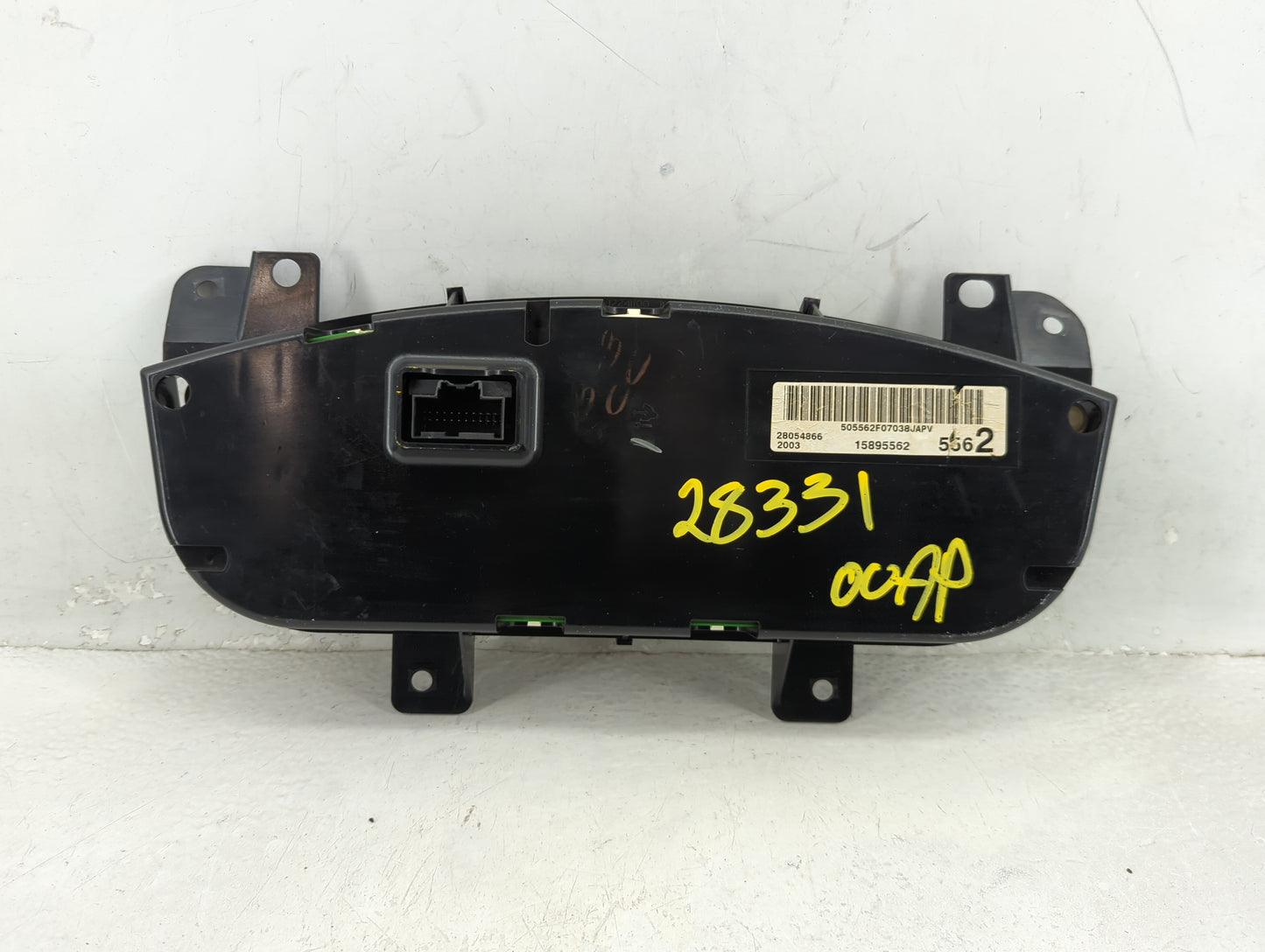 2007 Chevrolet Impala Instrument Cluster Speedometer Gauges Fits OEM Used Auto Parts - Oemusedautoparts1.com