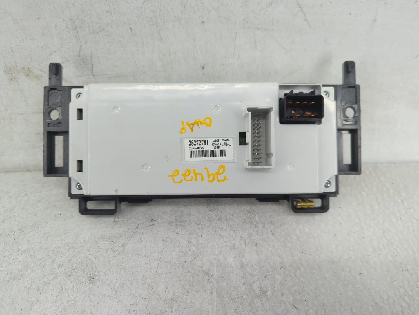 2008-2012 Chevrolet Malibu Climate Control Module Temperature AC/Heater Replacement Fits Fits 2008 2009 2010 2011 2012 OEM U