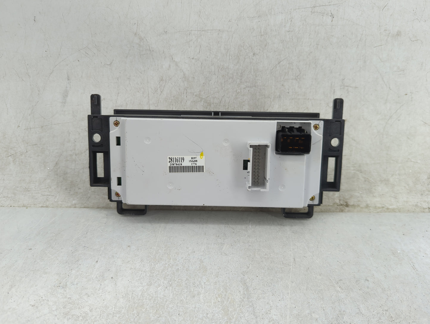 2008-2012 Chevrolet Malibu Climate Control Module Temperature AC/Heater Replacement Fits Fits 2008 2009 2010 2011 2012 OEM U