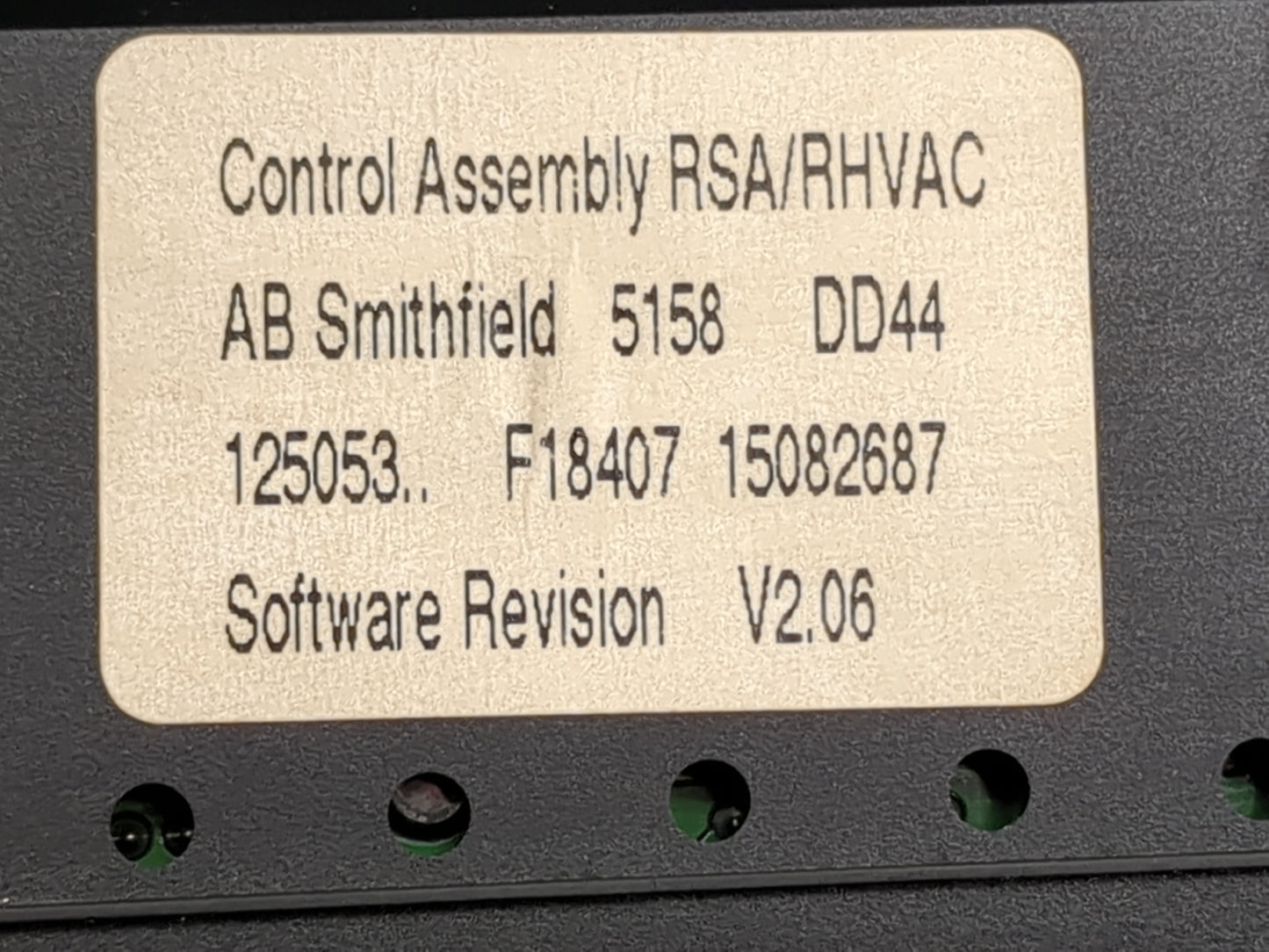 2002-2009 Chevrolet Trailblazer Climate Control Module Temperature AC/Heater Replacement Fits OEM Used Auto Parts - Oemuseda