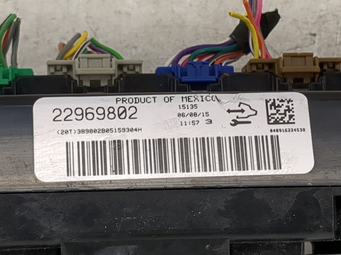 2013-2017 Chevrolet Traverse Climate Control Module Temperature AC/Heater Replacement Fits Fits 2013 2014 2015 2016 2017 OEM