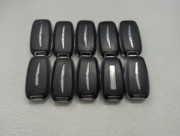 Lot of 10 Chrysler Keyless Entry Remote Fob MIXED FCC IDS MIXED PART