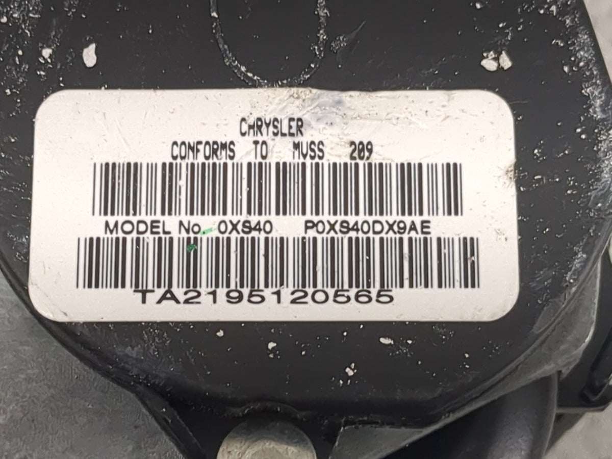 2011-2014 Chrysler 200 Passenger Front Seatbelt Retractor 5034099 - Oemusedautoparts1.com