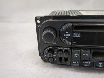 2001-2002 Chrysler Town & Country Radio AM FM Cd Player Receiver Replacement Fits Fits 1998 1999 2000 2001 2002 OEM Used Auto Parts