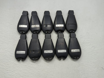 Lot of 10 Dodge Keyless Entry Remote Fob MIXED FCC IDS MIXED PART