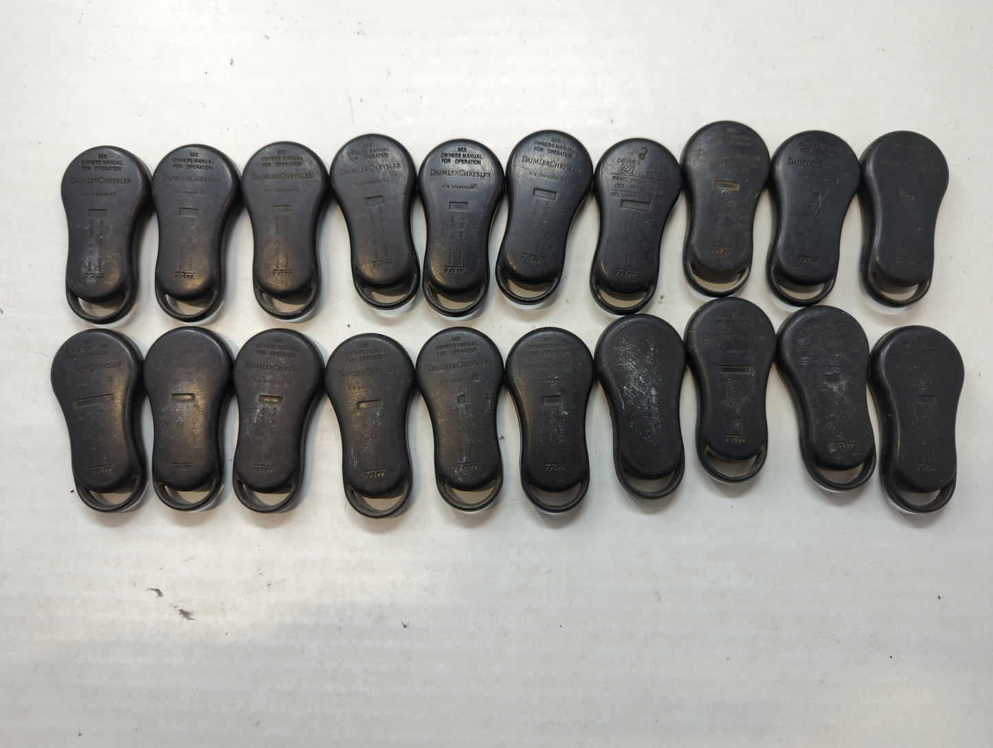 Lot of 20 Dodge Keyless Entry Remote Fob GQ43VT9T | GQ43VTI7T 04759008 | - Oemusedautoparts1.com